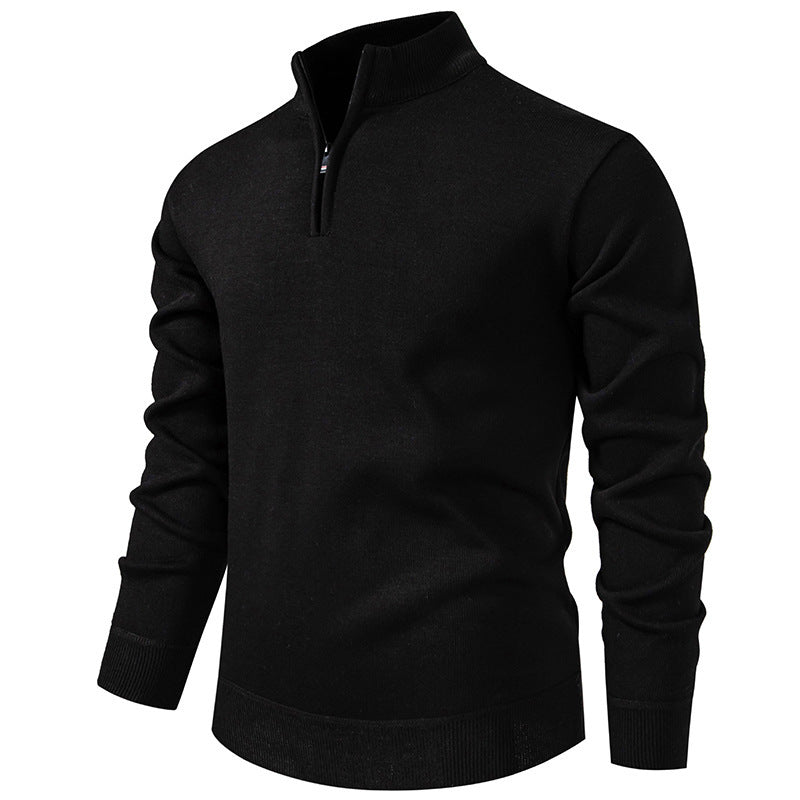 KYNCILOR Pullover mit halbem Reißverschluss