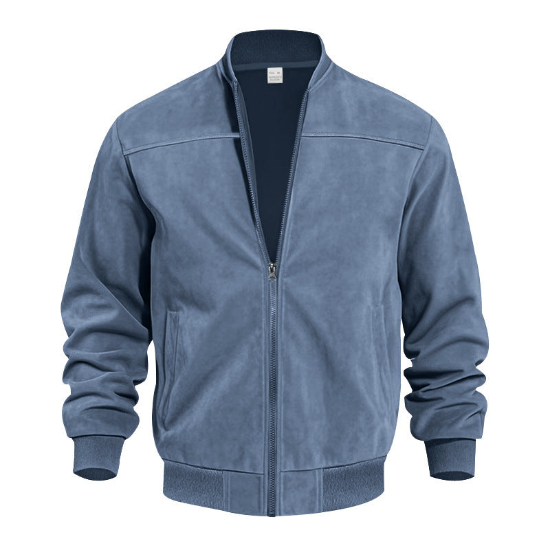 KYNCILOR Wildlederjacke mit Reißverschluss