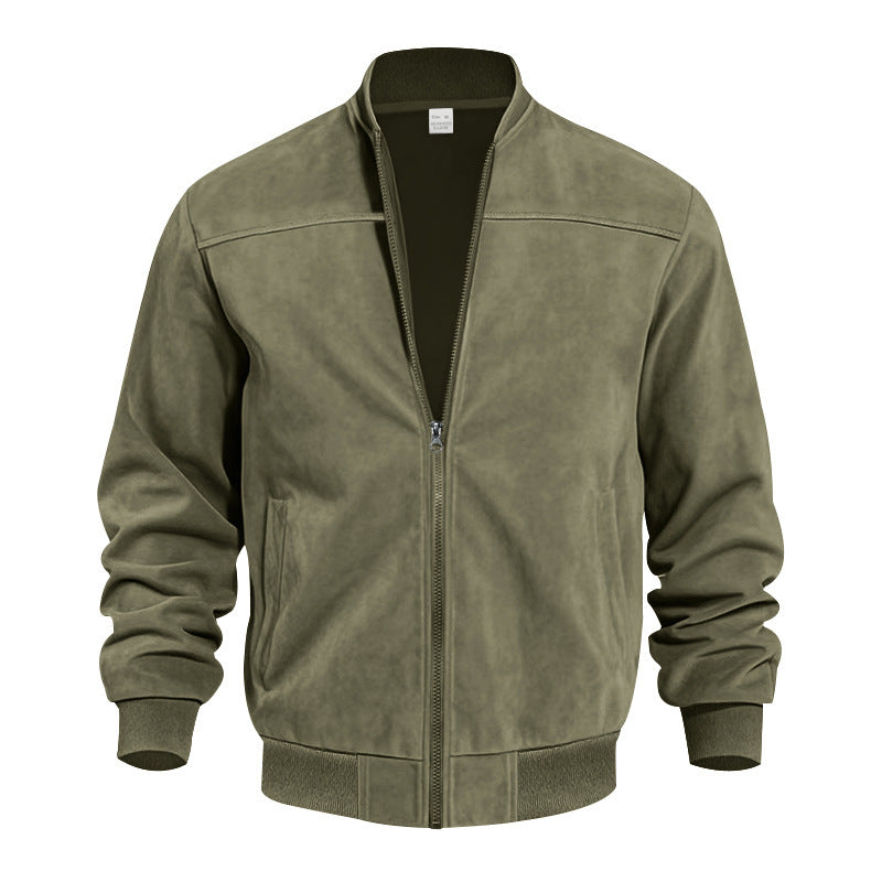 KYNCILOR Wildlederjacke mit Reißverschluss
