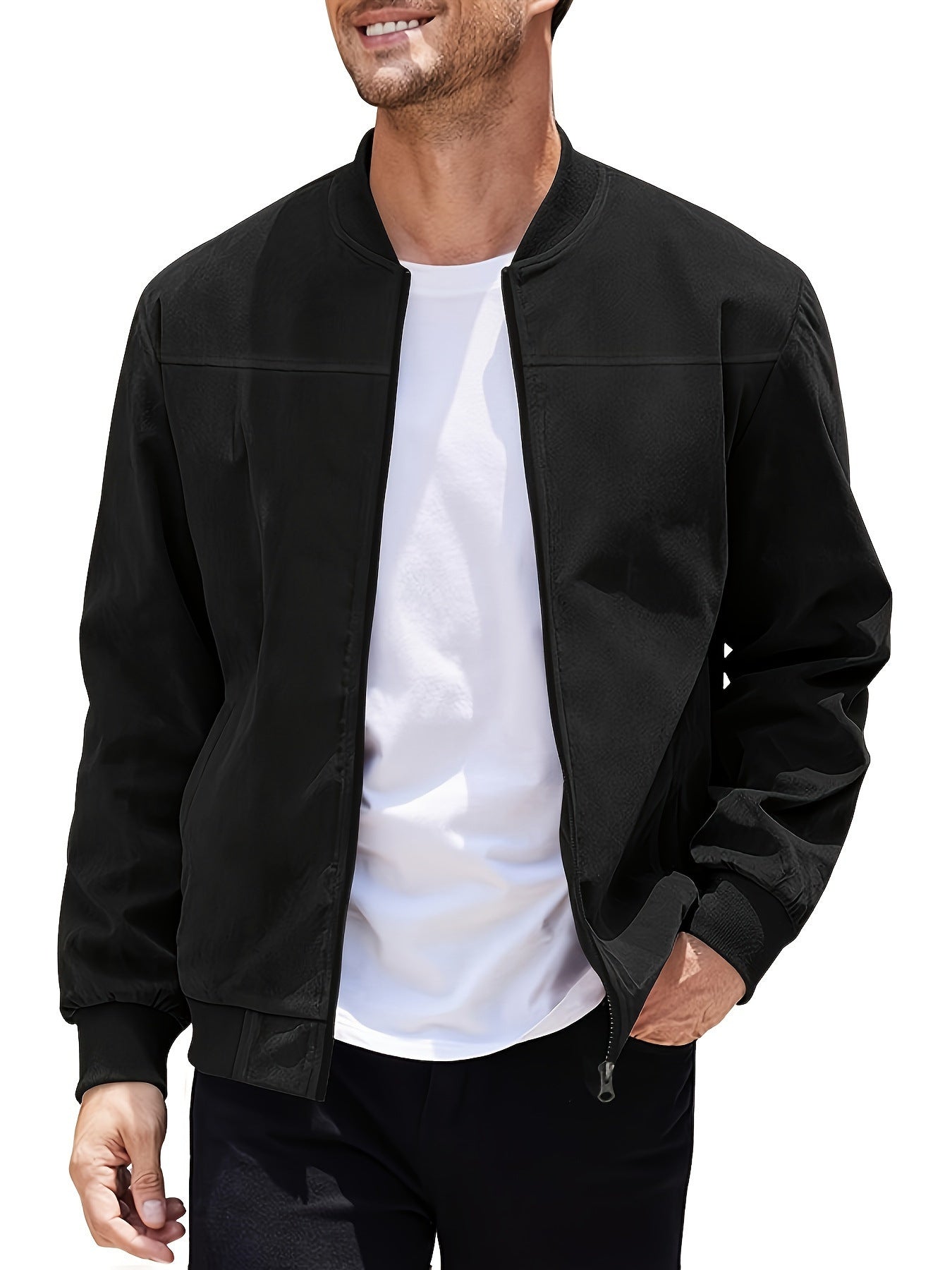 KYNCILOR Wildlederjacke mit Reißverschluss
