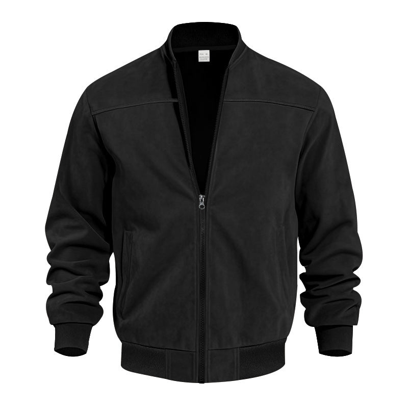 KYNCILOR Wildlederjacke mit Reißverschluss